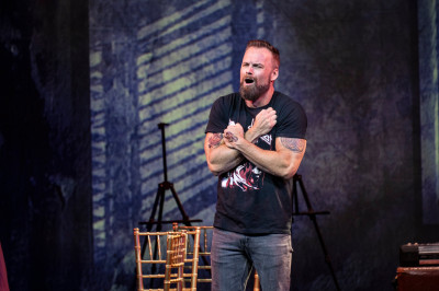 Bass-baritone Ryan McKinny stars as Gerald “Mac” McDonald in Before It All Goes Dark