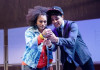 Airana Burks is Marjan and Johnathan Nieves is Chaz in Steppenwolf for Young Adult's The Compass, directed by Michael Rohd.