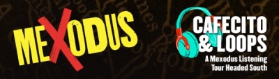 Teatro Vista Productions in collaboration with Audible presents Cafecito &amp; Loops: A Mexodus Listening Tour Headed South Sundays, through November 1st