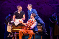 Josh Drake, Will Skrip, Skyler Adams (front) in 'An American in Paris'
