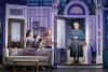 (L to R) Maggie Lakis (Miranda Hillard) and Rob McClure (Daniel Hillard) in Mrs. Doubtfire now playing at James M. Nederlander Theatre