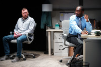 Left: Nate Faust, Debo Balogun