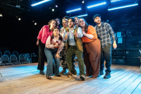 Grace Steckler, Joryhebel Ginorio, Elliot Esquivel, Teressa LaGamba, Jordan Golding, Sam Shankman, Neala Barron, Ryder McDaniel in Raven Theatre's OCTET