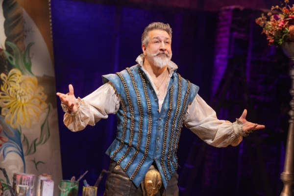 Joey Fatone in the touring production of &amp; Juliet.