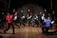 The cast of Porchlight Music Theatre’s The Scottsboro Boys
