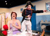 Kat Evans and Orion Lay-Sleeper in City Lit's Changing Channels.