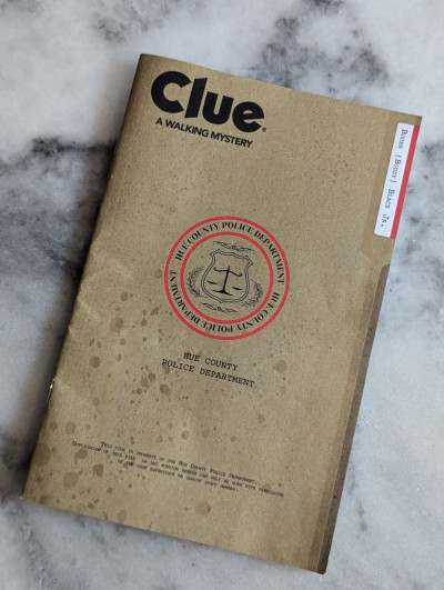 The Butler with the Candlestick in the Study: CLUE Walking Mystery Experience Spoilers