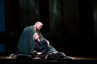 Quinn Kelsey and Rosa Feola in Lyric Opera of Chicago's "Rigoletto"