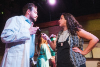 Troy Schaeflein and Kristen Alesia in JANE: ABORTION AND THE UNDERGROUND from Idle Muse Theatre Company now playing through October 15 at The Edge Theater Off-Broadway.