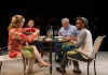 (L to R) Lia Mortensen, Hayley Burgess, Keith Kupferer and Travis Turner in The Mystery of Love and Sex at Writers Theatre